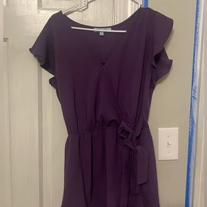 Purple Romper